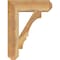 Ekena Millwork Balboa Craftsman Rough Sawn Bracket, Western Red Cedar, 6"W x 24"D x 32"H BKT06X24X32BOA04RWR - alternate 2